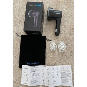 New Electric Fabric Shaver Electrostatic Brush, LED Display, 3-Speeds